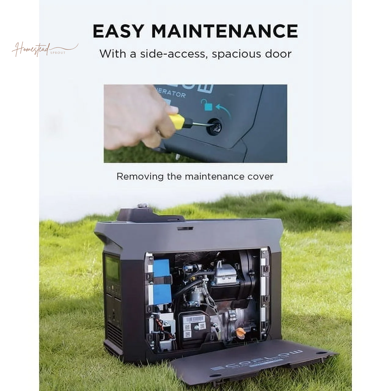 EF ECOFLOW DELTA 2 Max Solar Generator 2048Wh with 400W Portable Solar Panel | Fast-Charge Whole-Home Backup Power Station